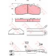 Слика 1 на плочки TRW PROEQUIP GDB5095