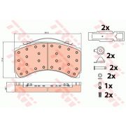 Слика 1 на плочки TRW PROEQUIP GDB5116