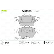 Слика 1 на плочки VALEO 598303