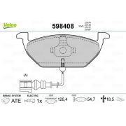 Слика 1 на плочки VALEO 598408