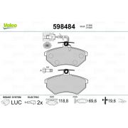 Слика 1 на плочки VALEO 598484