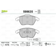 Слика 1 на плочки VALEO 598635