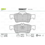 Слика 1 $на Плочки VALEO 598637