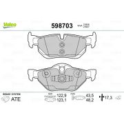 Слика 1 на плочки VALEO 598703