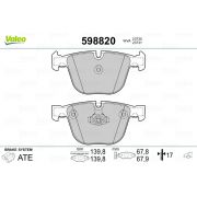 Слика 1 на плочки VALEO 598820