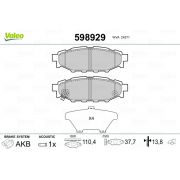 Слика 1 на плочки VALEO 598929