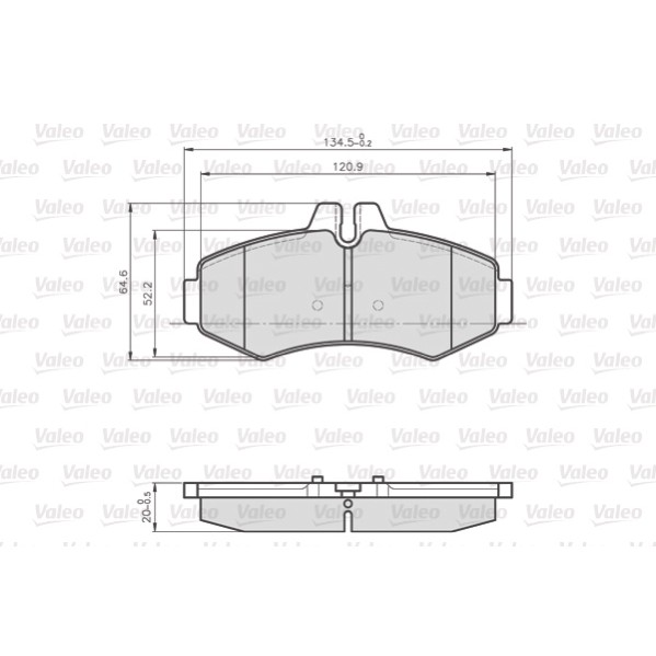 Слика на Плочки VALEO 872022