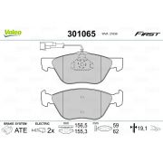 Слика 1 на плочки VALEO FIRST 301065