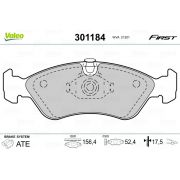 Слика 1 на плочки VALEO FIRST 301184