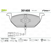 Слика 1 на плочки VALEO FIRST 301408