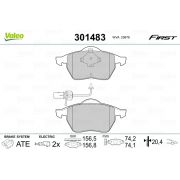 Слика 1 на плочки VALEO FIRST 301483