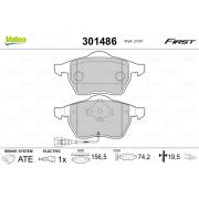 Слика 1 на плочки VALEO FIRST 301486