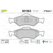 Слика 1 на плочки VALEO FIRST 301563