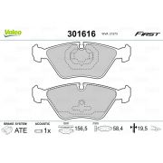 Слика 1 на плочки VALEO FIRST 301616