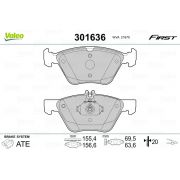 Слика 1 на плочки VALEO FIRST 301636