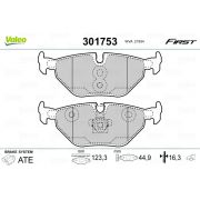 Слика 1 на плочки VALEO FIRST 301753