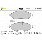 Слика 1 на плочки VALEO FIRST 301891