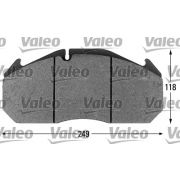 Слика 1 $на Плочки VALEO PREMIUMPACK 541651