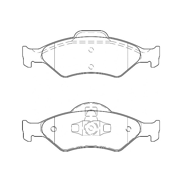 Слика на плочки WAGNER WBP23200A за Ford Fiesta MK 4 (ja,jb) 1.0 i - 65 коњи бензин