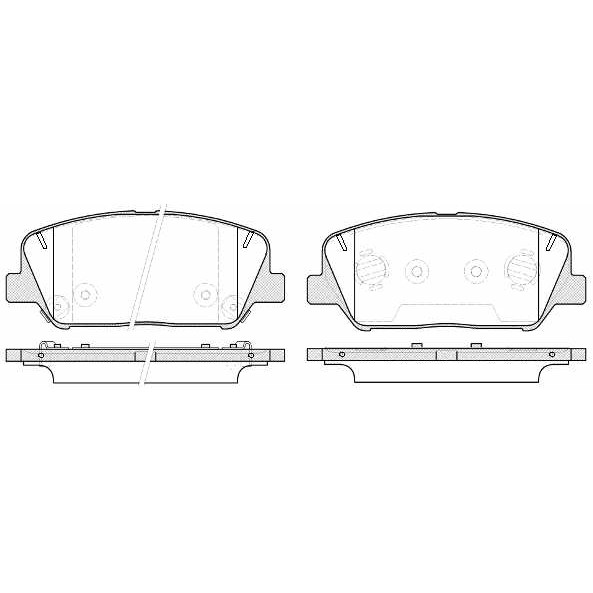 Слика на плочки WOKING P12983.12 за Hyundai i30 CW (GD) 1.6 - 129 коњи бензин