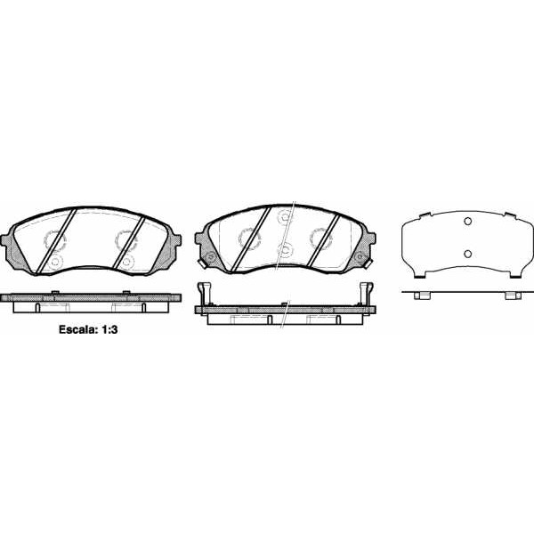 Слика на плочки WOKING P13913.02 за Hyundai H-1 Travel 2.4 i - 175 коњи бензин