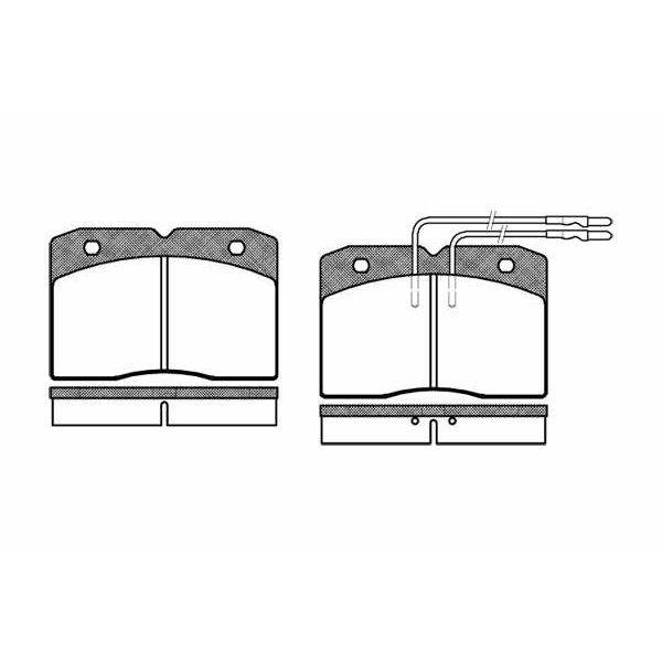 Слика на плочки WOKING P3113.04 за Renault Master Bus (T) 28-35 2.5 D - 75 коњи дизел