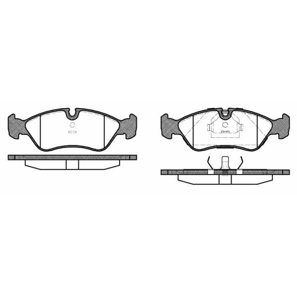 Слика на плочки WOKING P3863.10 за Opel Astra F 2.0 i 16V - 136 коњи бензин