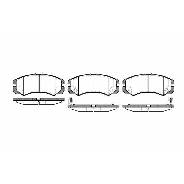 Слика на плочки WOKING P5253.22 за Opel Frontera A 2.3 TD (5JMWL4) - 100 коњи дизел