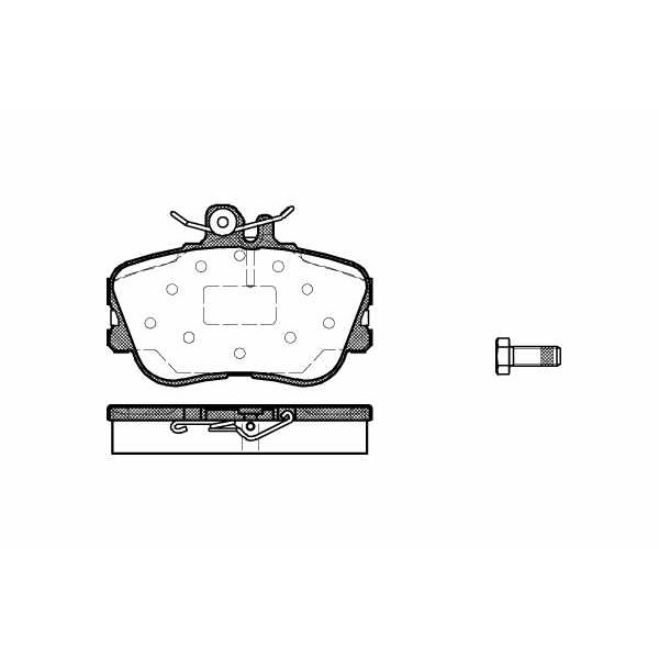 Слика на плочки WOKING P5453.00 за Mercedes C-class Estate (s202) C 220 T D (202.182) - 95 коњи дизел