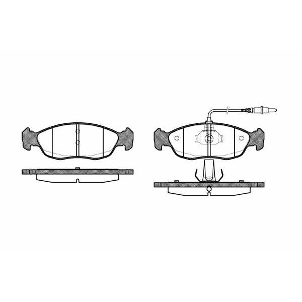 Слика на плочки WOKING P5613.02 за Citroen Xsara N1 1.9 D - 70 коњи дизел