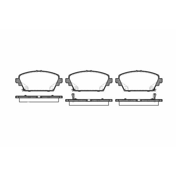 Слика на плочки WOKING P7943.02 за Nissan Primera Hatchback (P12) 1.6 - 106 коњи бензин