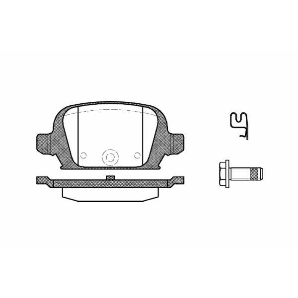 Слика на плочки WOKING P9353.02 за Opel Tigra TwinTop 1.4 - 90 коњи бензин