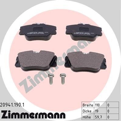 Слика на Плочки ZIMMERMANN 20941.190.1