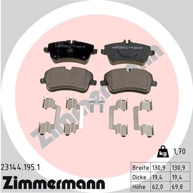 Слика на Плочки ZIMMERMANN 23144.195.1