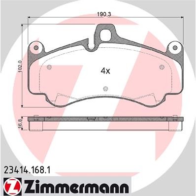 Слика на Плочки ZIMMERMANN 23414.168.1