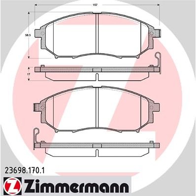 Слика на Плочки ZIMMERMANN 23698.170.1