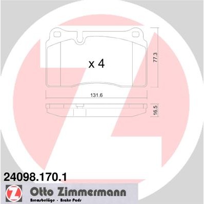 Слика на Плочки ZIMMERMANN 24098.170.1