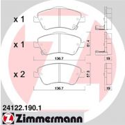 Слика 1 $на Плочки ZIMMERMANN 24122.190.1