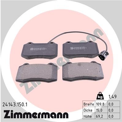 Слика на Плочки ZIMMERMANN 24143.150.1