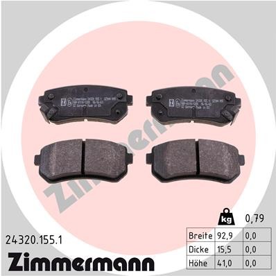 Слика на Плочки ZIMMERMANN 24320.155.1