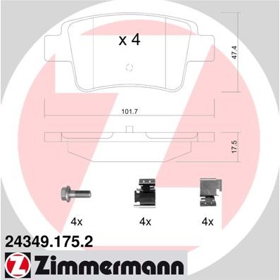 Слика на Плочки ZIMMERMANN 24349.175.2