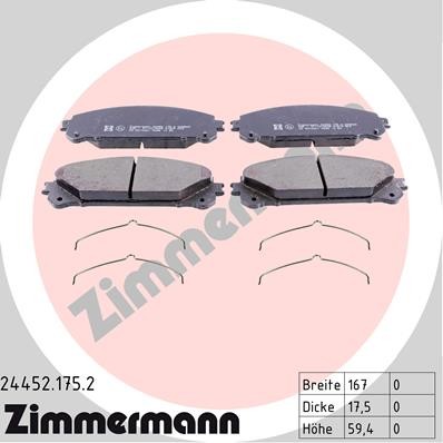 Слика на Плочки ZIMMERMANN 24452.175.2