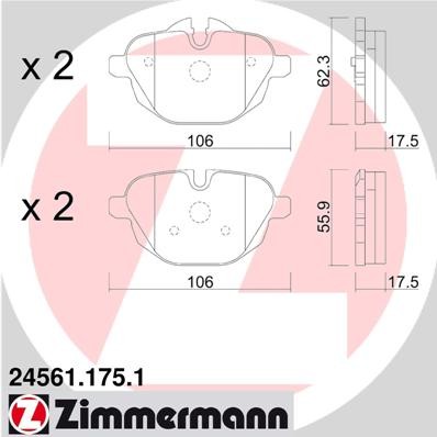 Слика на Плочки ZIMMERMANN 24561.175.1