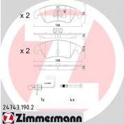 Слика 1 на плочки ZIMMERMANN 24743.190.2