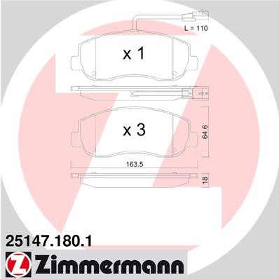 Слика на Плочки ZIMMERMANN 25147.180.1