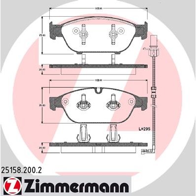 Слика на Плочки ZIMMERMANN 25158.200.2