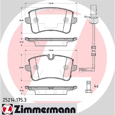 Слика на Плочки ZIMMERMANN 25214.175.3