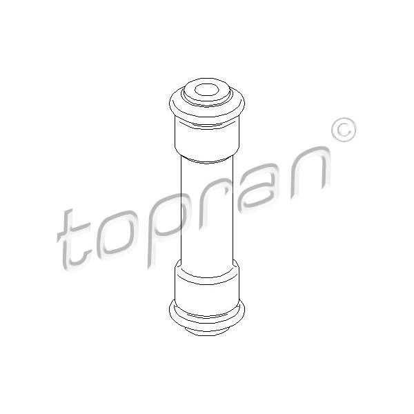 Слика на подвозје, ресор TOPRAN 110 662 за VW LT 28-46 2 Box (2DX0AE) 2.5 SDI - 75 коњи дизел