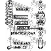 Слика 2 на подлошка за пружина FEBEST MSI-CSR