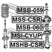 Слика 2 на подлошка за пружина FEBEST MSI-CYUP